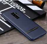 Samsung Galaxy S9 Plus Stand blaue Hülle