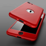 Apple iPhone SE 2020 360 rote Hülle