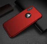 Apple iPhone XS 360 Rote Hülle