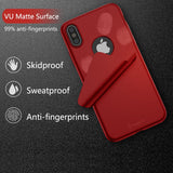 Apple iPhone XS Max 360 Rote Hülle