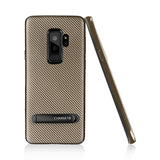 Samsung Galaxy S9 Plus Stand goldene Hülle