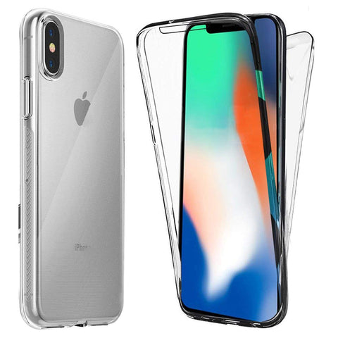 Apple iPhone XS Max 360 Hülle mit Schutzglas