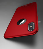 Apple iPhone XS Max 360 Rote Hülle