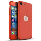 Apple iPhone SE 2020 360 rote Hülle