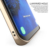 Samsung Galaxy S9 Plus Stand goldene Hülle