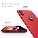 Apple iPhone XS 360 Rote Hülle