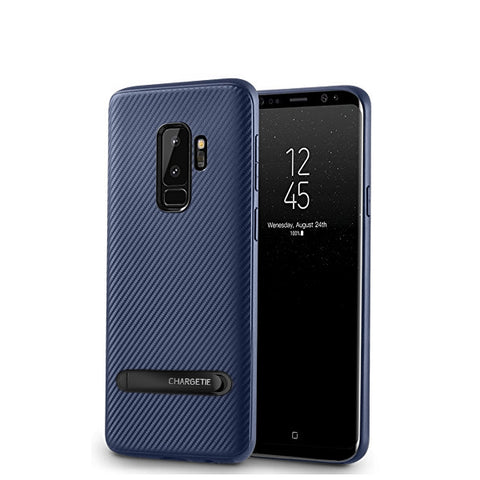 Samsung Galaxy S9 Plus Stand blaue Hülle