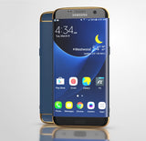 3in1 Samsung Galaxy S7 EDGE Blaue Hülle