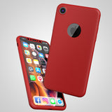 Apple iPhone XR 360 Rote Hülle