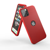 Apple iPhone 12 Pro Max 360 Rote Hülle
