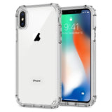 Durchsichtige Hülle mit Luftkissen für das iPhone XS