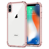Durchsichtige Hülle mit Luftkissen für das iPhone XS