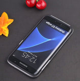 Samsung S7 Edge Silber Hülle